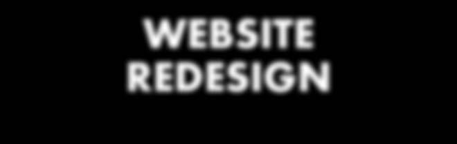 redesign also requires that you consider and improve the website structure and content.