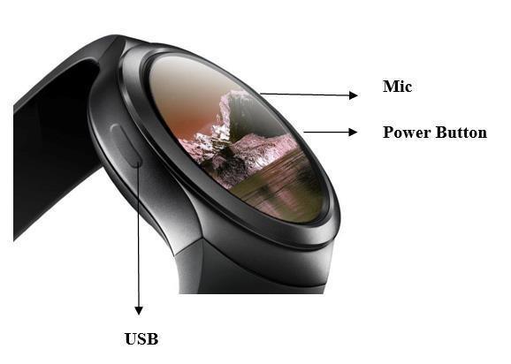 X-Watch M User Guide 1. Introduction 1.1 Product details Power key: Power on/off, awaken /turn off screen, back to home screen.