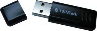 Dongle TWNT-7004C1 5. RF Output Power: 13dBm (typical), GFSK 9.