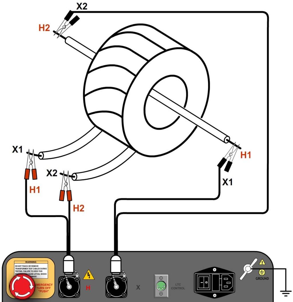 ATRT-03 S2, ATRT-03A S2, AND ATRT-03B S2 USER S MANUAL REV 2 3.1.6. Typical Connections to a Donut Type (un-mounted) Current Transformer Figure 11.