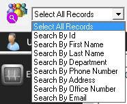 CARDHOLDER SEARCHES There are a number of options available for searching for a cardholder. These are selected from the search toolbar.