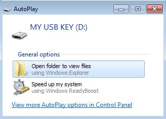 We therefore highly recommend a USB key with 3.0 download speed. The USB key will need to be formatted.
