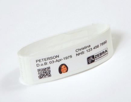 No need for hardware investment Self-laminating design protects printed text and barcodes Tamper-evident, adhesive closure Wristband extender Adult, paediatric and baby sizes, and formats