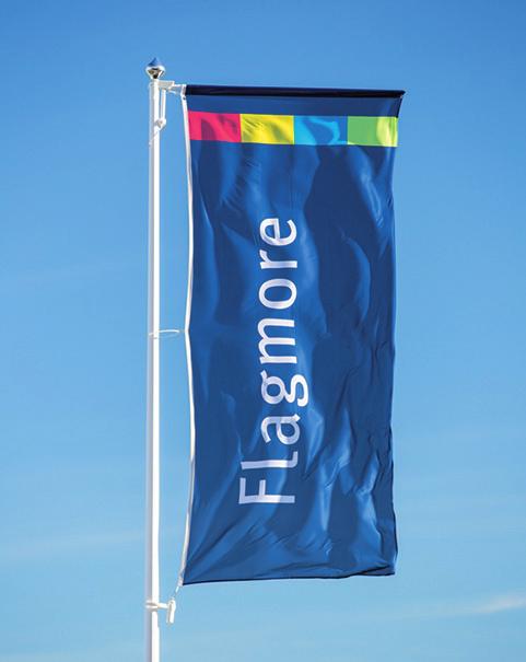 To prevent the flag from being stolen you should use the banner-lift with one of our internal halyard systems. Delivered complete with BL angle, aluminium tube (22 mm x.
