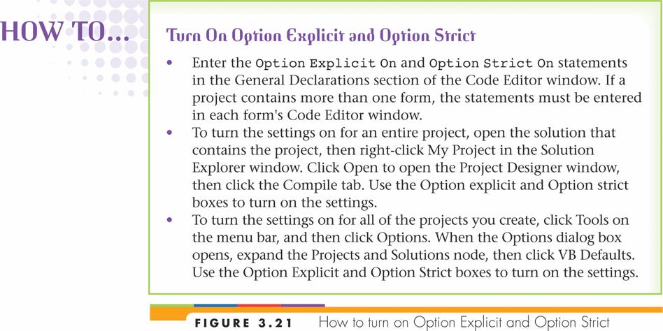 Option Explicit and Option Strict (continued)
