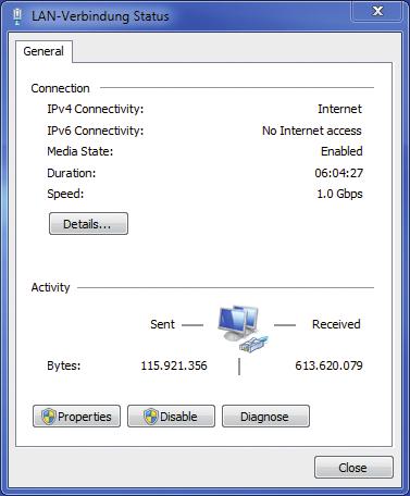 a static IP address to the PC (e.g.