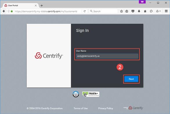 Using your YubiKey for OATH-OTP authentication Once you have your YubiKey and the Centrify tenant configured for OATH-OTP plug your YubiKey into the USB port on the
