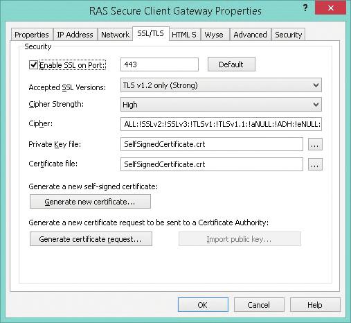 Configure Parallels for Gateway Mode SSL and Direct Mode SSL on Virtual Traffic Manager The following steps allow the Virtual Traffic Manager to send encrypted traffic directly to the Parallels