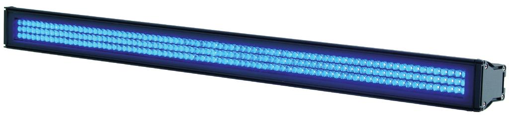 ELAR EXBAR UV LED UV BAR ELAR EXBAR UV SPECIFICATIONS: Working Position: Any safe working position Voltage: 120V/60Hz or 240/50Hz Power Consumption: 30W Weight: 9.2lbs./ 4.2Kgs. Dimensions: 39.