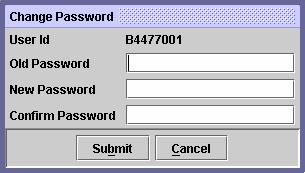3.1 CHANGING PASSWORD After the initial change of the password as explained in the chapter Getting Started, the user may change the password whenever he feels appropriate in order to maintain proper