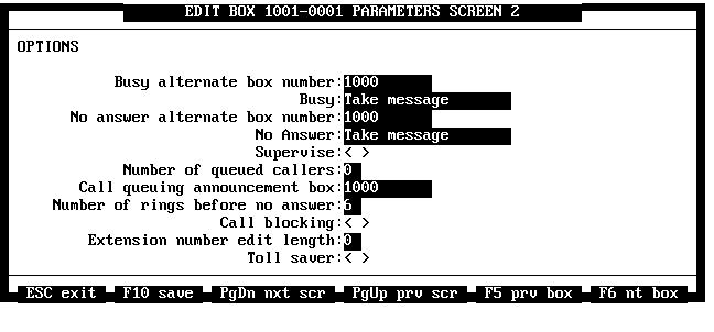 3-10 Atlas AVM System Administrator s Manual language, enable this field to play alternate language prompts for this box, or disable this field to play English prompts for this box.