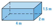 Volume of a Cylinder The volume of a cylinder is the