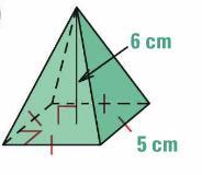 Volume of a Cone The volume of a cone is the product of the