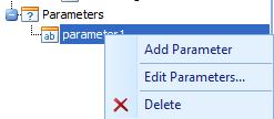 Right click on the new parameter and select edit parameters c. Type in the (Name) d.