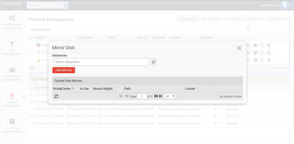 3. Find your datastore or Virtual Center and click Add