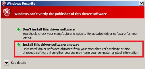 3.3 ColinkEX USB Drivers See the appropriate section for your Windows OS version. 3.3.1 Windows 7 Install ColinkEx USB Drivers v1.2.