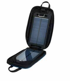 Solarmonkey Adventurer Water and shock resistant Auto-load, self-sensing, charge optimization technology 3 way