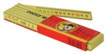 are tighter than traditional folding rulers made of wood allowing for a more accurate measurement along the ruler s length