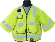 ANSI/ISEA CLASS 3 SAFETY UTILITY VESTS 8365-Series Safety Utility Vest Designed to meet ANSI/ISEA Class 3 Standards `Made from durable ANSI/ISEA compliant polyester and polyester mesh `Features