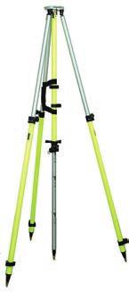 GNSS ACCESSORIES Standard and Heavy-Duty GNSS/MC Tripods Large telescoping legs `5119-00 version offers dual graduations, collapsible center staff with a screw