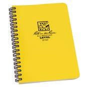 Side-stapled Notebook for Tough Conditions `Overall Size: 4.625 x 7 inches (11.75 x 17.