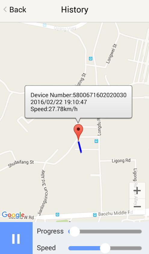 1 Real-time Tracking To get latest location of the device.