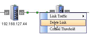 Use the plus sign at the left bottom corner to add multiple entries at one time. NOTE Trunking and redundancy links added manually will appear as solid lines.