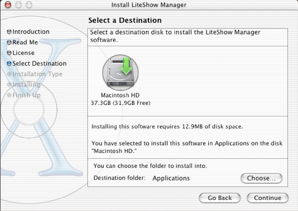 10 InFocus LiteShow Quick Start Guide Once the installation is complete, the LiteShow Manager folder opens and provides instant