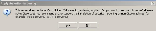 Chapter 4: Install Unified CVP Components How to Use this CVP Installation Chapter Step 16 If: You want to review or change your installation settings: Then: Click Back to return to prior screens.