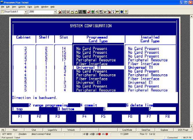 Mitel SX-2000 Lightware Step 3: In the System Forms menu, select System Configuration and