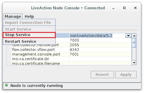 Upgrading the LiveNX Node for Linux Skip this section if you do not have any LiveNX Nodes in your configuration.