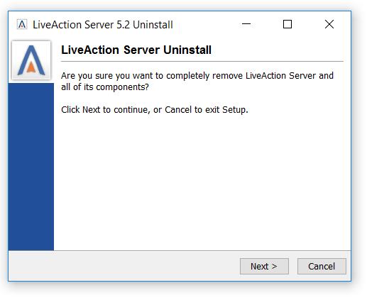 Default is C:\Program Files\LiveAction Server 5.