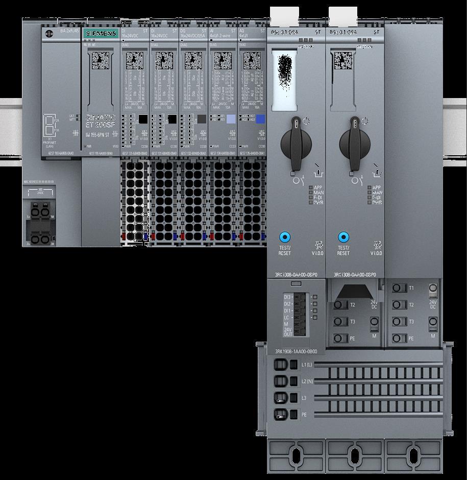 ET 200SP the only I/O system with integrated motor starters Introduction The motor starter module completes the ET