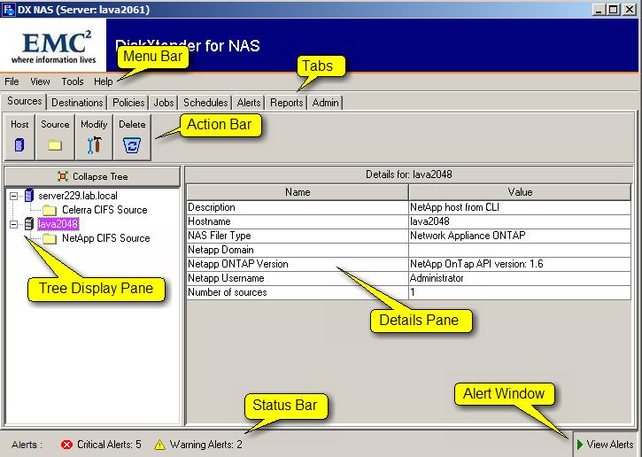 Using the DX-NAS GUI Note: After logging in for the first time, you can click the Admin tab to change the password for the system user.