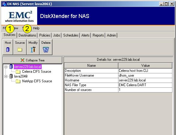 Configuring Policies Creating policies DX-NAS policies determine what files to migrate and how to migrate them.