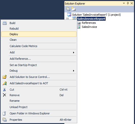 Through Visual Studio 1. Open the report project 2. Right click on the project or solution node 3. Click "Deploy" Through PowerShell 1.