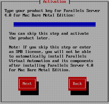 Installing Parallels Server 4.0 for Mac Bare Metal Edition 21 6 In the Customer Experience Program window, you will be asked to join the Parallels Customer Experience Program.