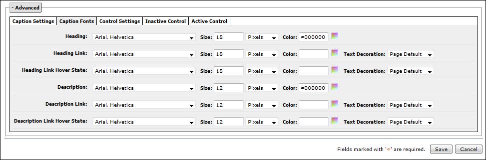 Control Settings: Orientation: How you would like the controls to be arranged on the rotator.