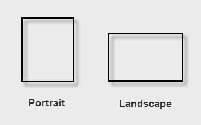 Landscape format means the page is oriented horizontally, while portrait format means it is oriented vertically. To set page margins: 1.