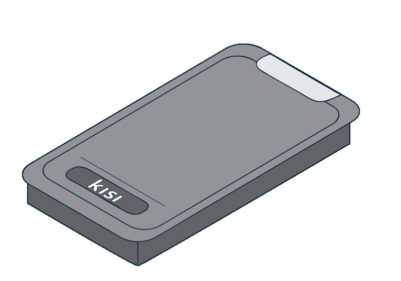 The Battery version is powered by a 3V battery, while the Wired Reader needs to be connected to a 5V power supply