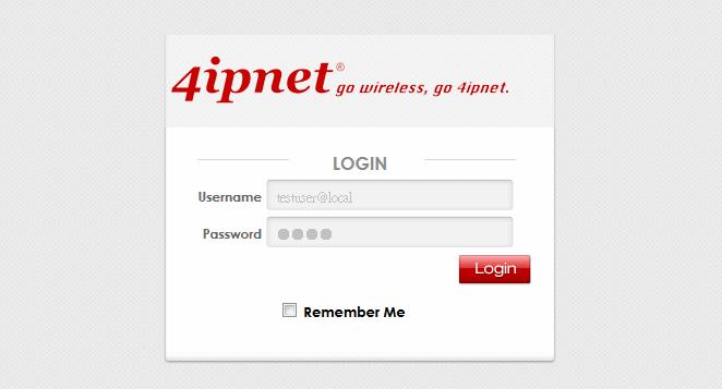 user account previously generated via Setup Wizard (e.g. testuser@local as the Username and testuser as the Password); then Click Login. < Service Zone & AP Management > Note: 1.