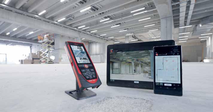 Leica DISTO Apps Bring the office to the construction site The smart apps Leica DISTO sketch and Leica DISTO transfer are the ideal interface between the Leica DISTO with Bluetooth and a smartphone