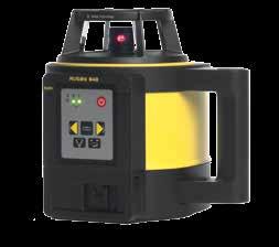 The 80 can be used with the Rod Eye 80 for automatic slope setting using the Smart Target feature and with the RC800 remote for simple dial-in of grades.