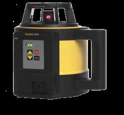 600604 Additional packages available. Leica Rugby 840 The laser that tackles it all The Rugby 840 A multi-purpose, self-levelling, horizontal/vertical laser.