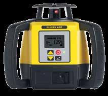 Leica Grade Lasers Unbeatable with slopes Leica Rugby 670 Semi-automatic, single grade laser The Rugby 670 is a semi-automatic, single slope laser designed for the contractor