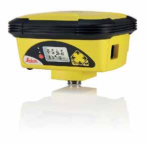 ..) All-purpose GPS solution can be used as construction site GNSS Base, Rover or Net Rover, or in supervisor vehicle Unique flexibility for entry level machine control mounted inside a construction