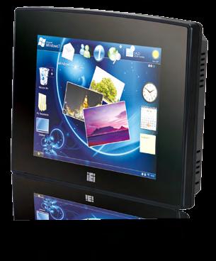 Touchscreen The AFL-F08A flat-bezel design covers the entire front frame (bezel) of