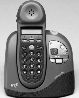 Synergy1500 Digital cordless telephone answering machine User guide This equipment is not designed for making