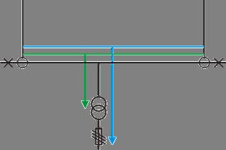 Line differential protection, cont d Small tapped loads can be included inside the LD protection zone LD protection
