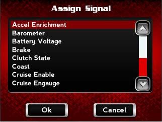 CHAPTER 4 Power Vision Menus 5 From the device list, choose Harley or DJ Wideband2. 6 Touch Select to confirm your choice.
